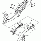 Warrior - YFM350XT Выхлопная система