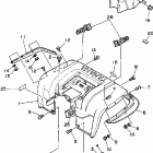 Big Bear - YFM350FWT Заднее крыло