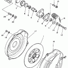 BIG BEAR 4WD YFM350FWT Задний суппорт тормозной
