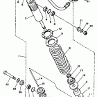 Warrior - YFM350XT Амортизаторы задние