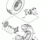 Warrior - YFM350XT Переднее колесо