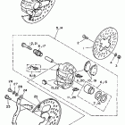 YFM 350 Передний тормозной суппорт