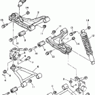 Big Bear - YFM350FWT Передняя подвеска колес