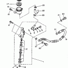 YFM 350 Задний торм цилиндр