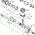 YFM350ERT Crankshaft-piston