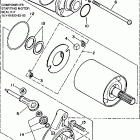 Big Bear - YFM350FWT Стартер электрический