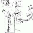 YFZ350T Задний торм цилиндр