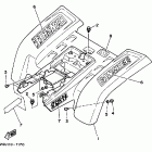 YFM 350 Заднее крыло