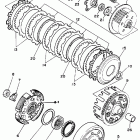 BIG BEAR 4WD YFM350FWT Сцепление
