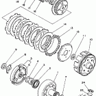 MOTO-4 - YFM200DXT Сцепление