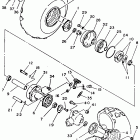 Badger - YFM80T Заднее колесо
