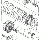 YFZ350T Сцепление