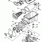 YFM 350 Воздушный фильтр