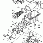 YFZ350T Воздушный фильтр