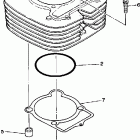 Big Bear - YFM350FWT Цилиндр