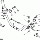 YFM350ERT Handle switch-lever