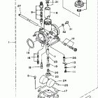 YFM225T Карбюратор