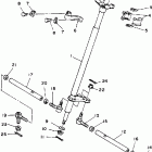 YFM350ERT Рулевое управление