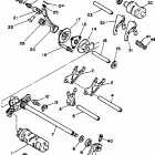 YFM350ERT Shift cam-fork 2