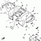 YFM225T Заднее крыло