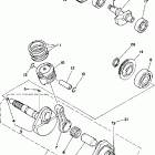 YFM225T Коленчатый вал и Поршень