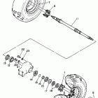 BIG BEAR 4WD YFM350FWT Заднее колесо