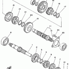 MOTO-4 - YFM200DXT Трансмиссия