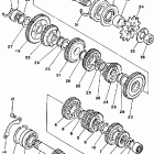 YFZ350T Трансмиссия