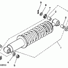 MOTO-4 - YFM200DXT Амортизаторы задние