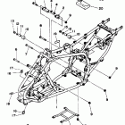 Warrior - YFM350XT Рама