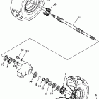 Big Bear - YFM350FWT Заднее колесо