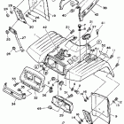 BIG BEAR 4WD YFM350FWT Переднее крыло