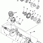 YTM 225DR Коленчатый вал и Поршень