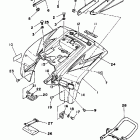YTM 225DR Заднее крыло