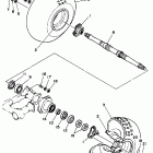 YTM 225DR Заднее колесо