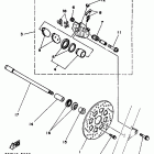 YTZ 250 Передний тормозной суппорт