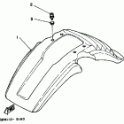 YTZ 250 Переднее крыло