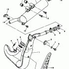 YTZ 250 Выхлопная система