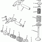 YFM 225 Клапана