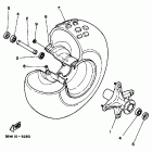 YTZ 250 Переднее колесо