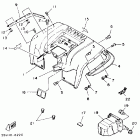 YFM 225 Заднее крыло