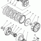 YFM 200 Сцепление