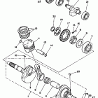 YTM 200 Коленчатый вал и Поршень