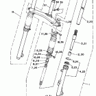 YTM 225DR Передняя вилка