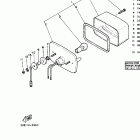 YT 125 Фонарь задний