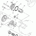 YTM 225DX Масляный насос