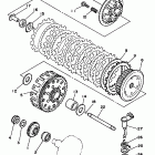 YTZ 250 Сцепление