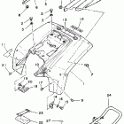 YTM 225DX Заднее крыло