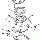 YTZ 250 Головка цилиндра