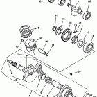 YTM 200ER Коленчатый вал и Поршень